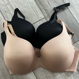 Victoria's Secret lined demi bras 34DD